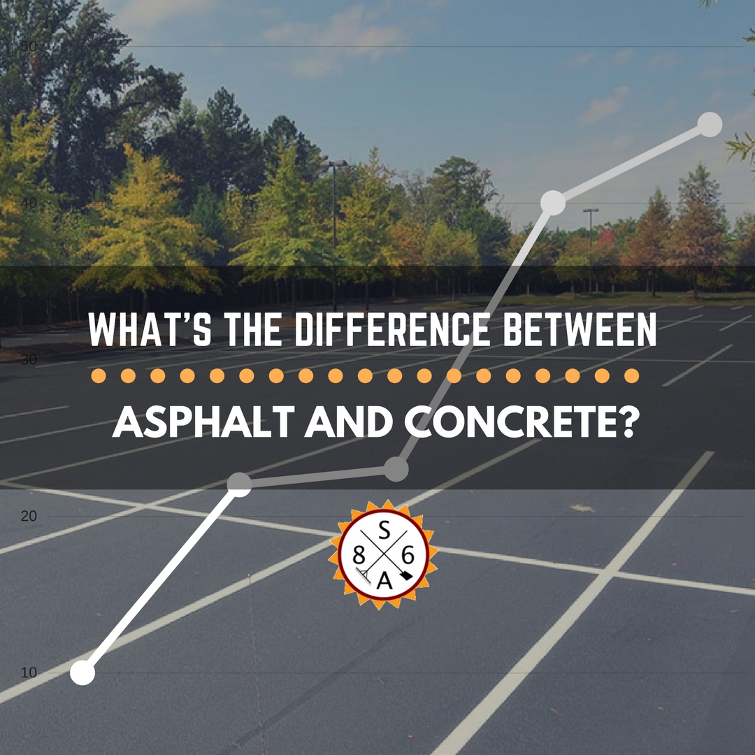 What’s the Difference Between Asphalt and Concrete?