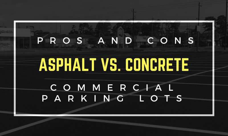 pros and cons of asphalt and concrete