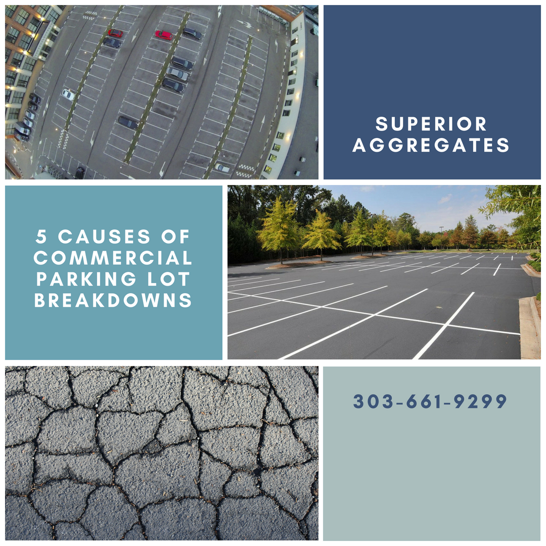 5 CAUSES OF COMMERCIAL PARKING LOT BREAKDOWNS