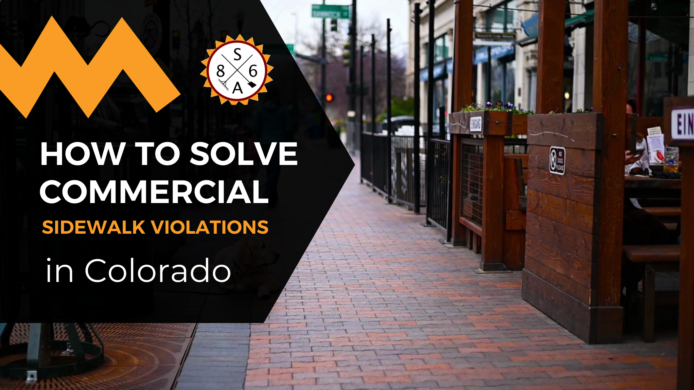 How To Solve Commercial Sidewalk Violations in Colorado