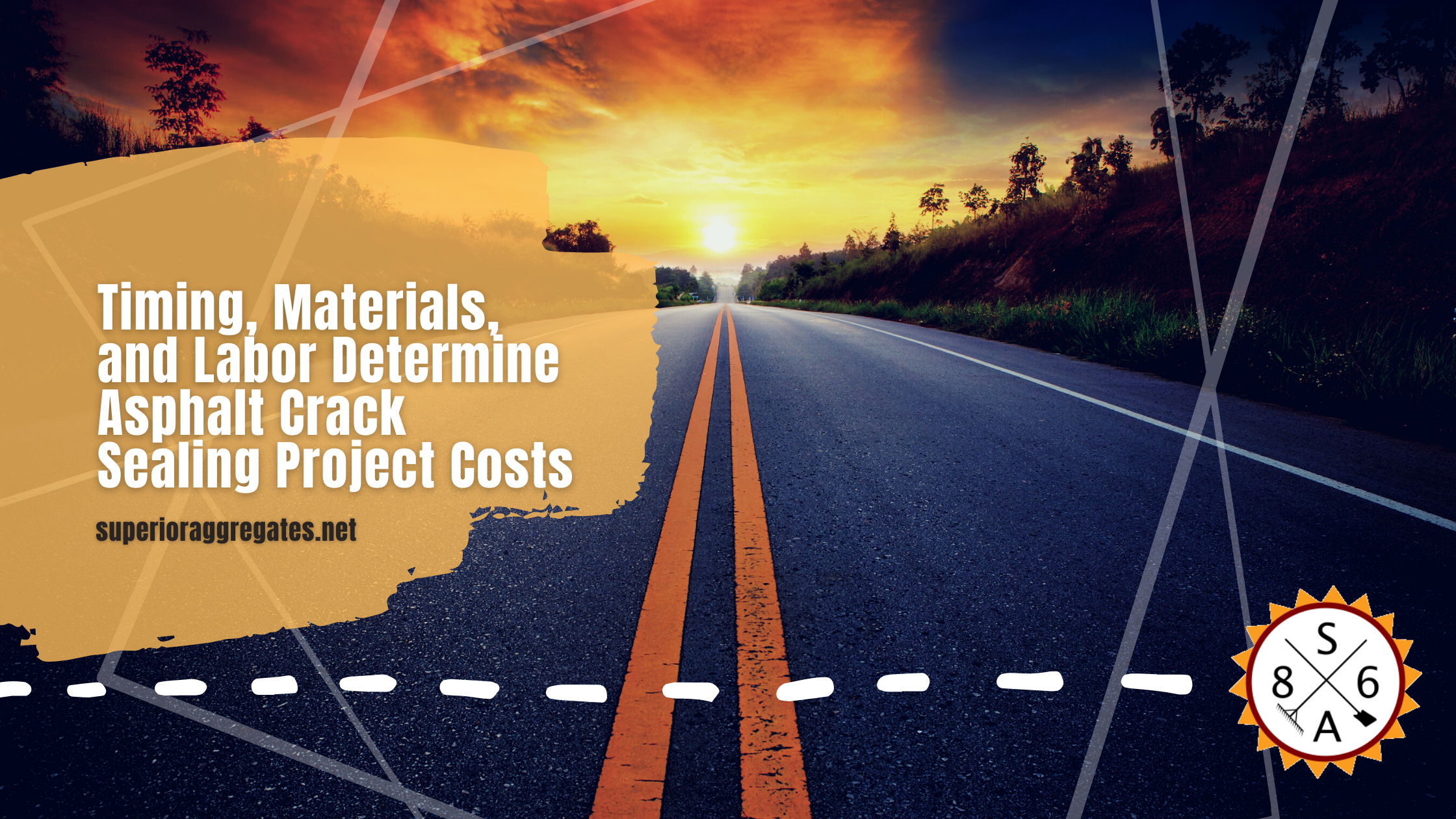 Timing, Materials, and Labor Determine Asphalt Crack Sealing Project Costs