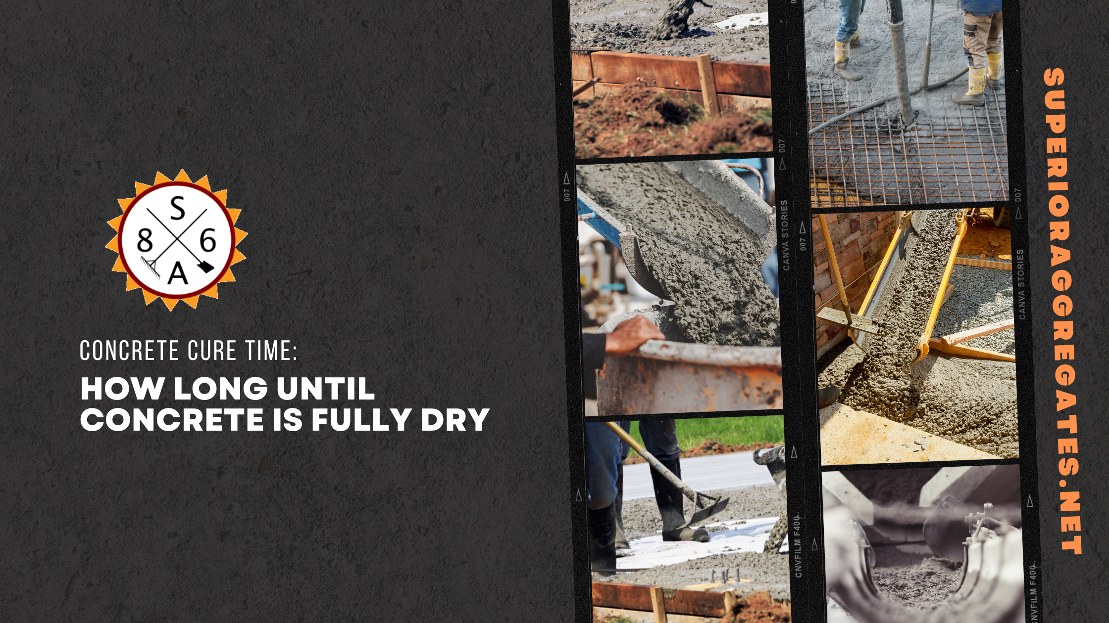 CONCRETE CURE TIME: HOW LONG UNTIL CONCRETE IS FULLY DRY