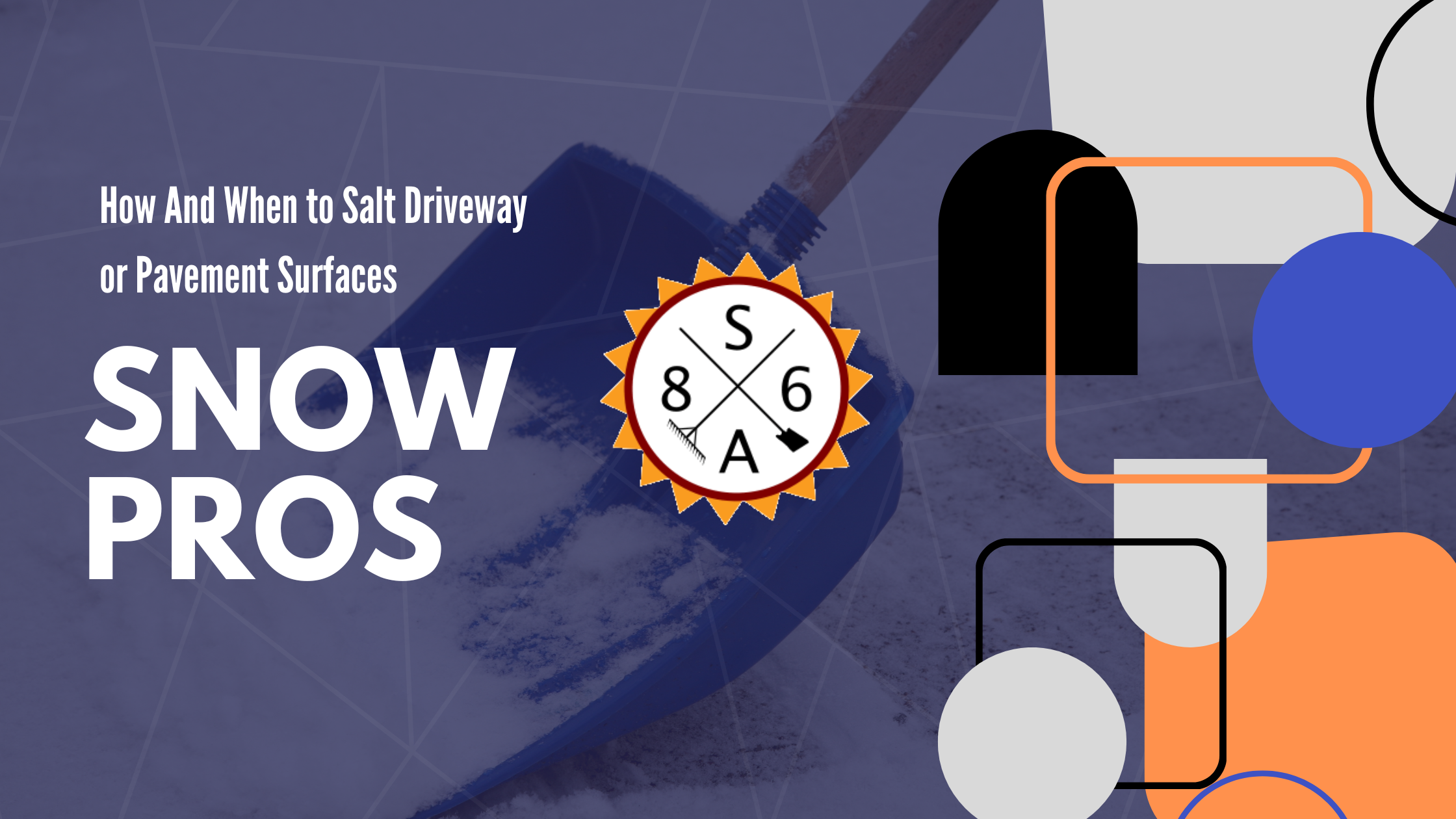 How And When to Salt Driveway or Pavement Surfaces | Snow Removal Pros