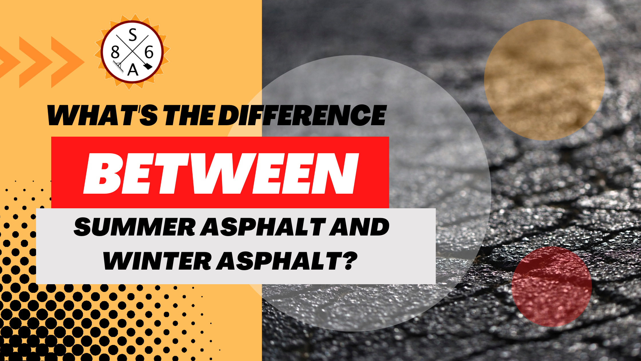 What’s the Difference Between Summer Asphalt and Winter Asphalt?