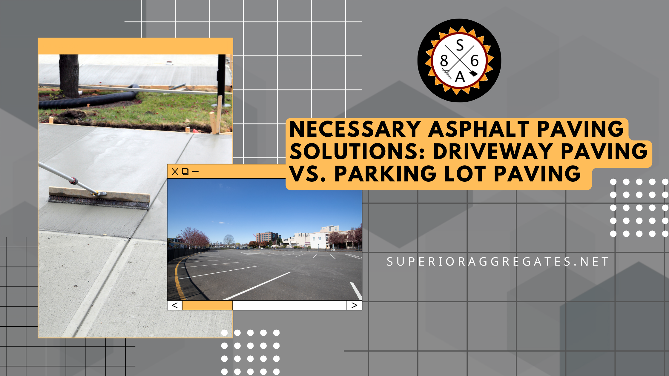 Necessary Asphalt Paving Solutions: Driveway Paving vs. Parking Lot Paving