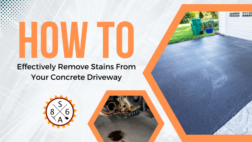 How to Effectively Remove Stains From Your Concrete Driveway Superior