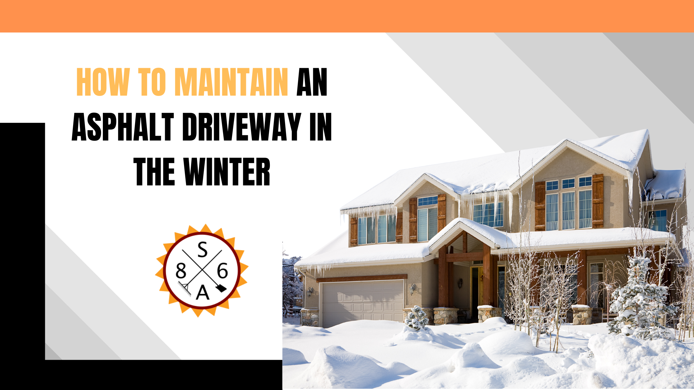 How to Maintain an Asphalt Driveway in the Winter
